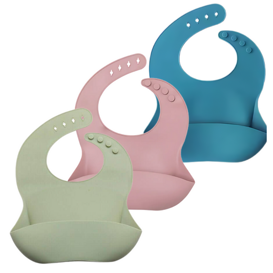 Soft Silicone bib - The Teething Co