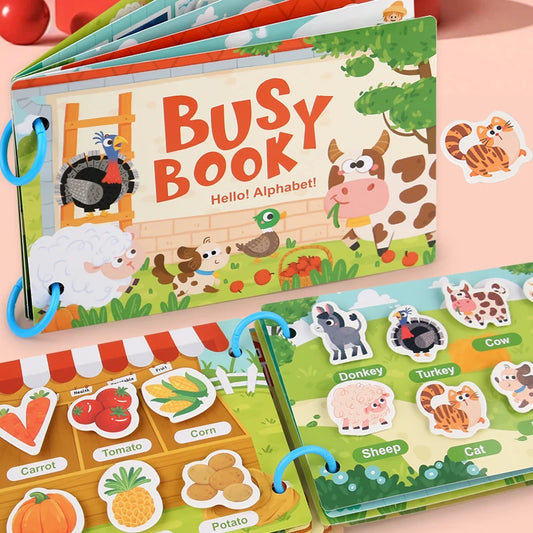 Montessori Baby Busy Book - The Teething Co