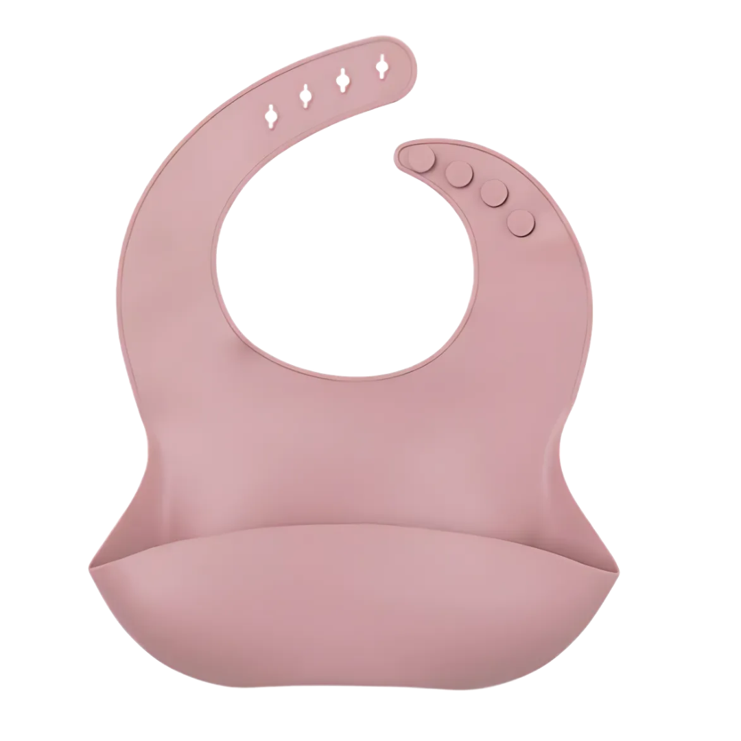 Soft Silicone bib - The Teething Co