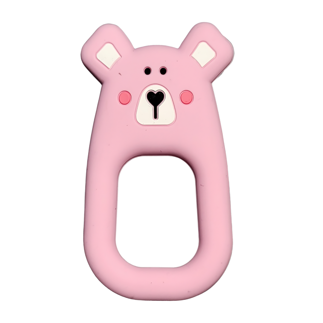 Bear Silicone Teether - The Teething Co