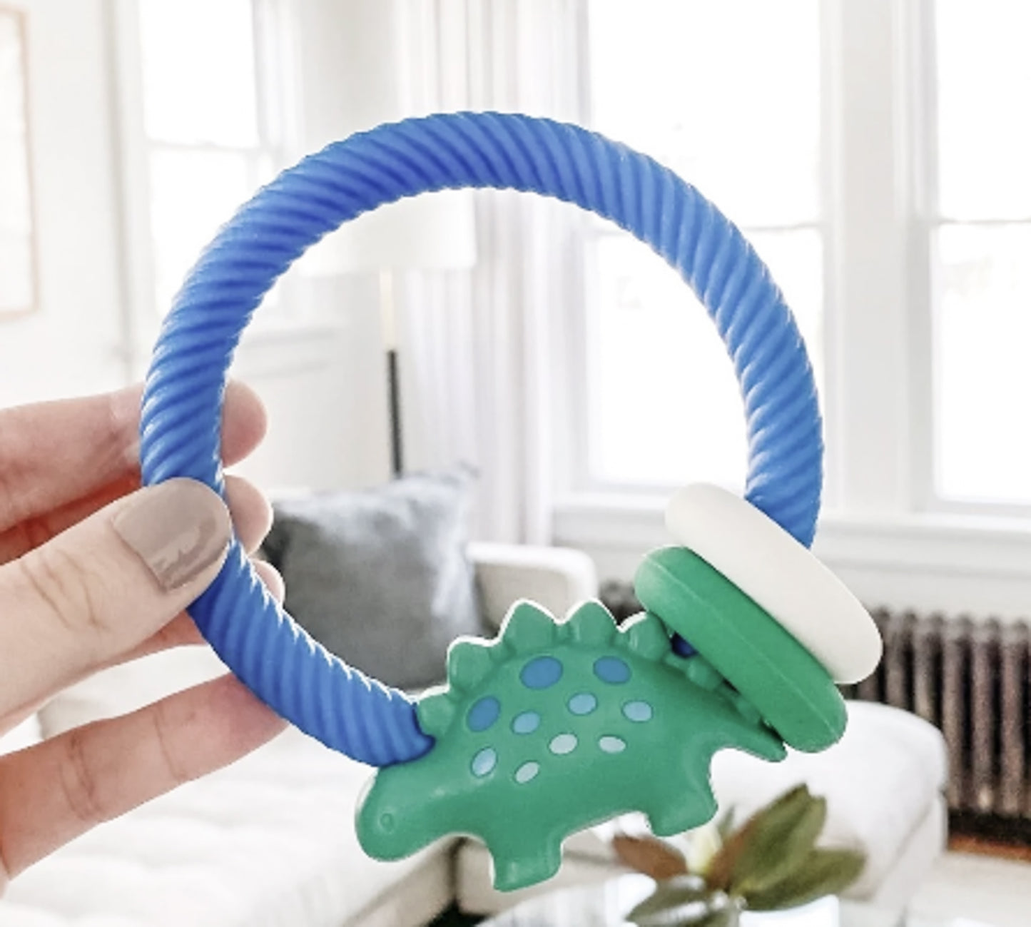 Ritzy Rattle® with Silicone Teething Rings