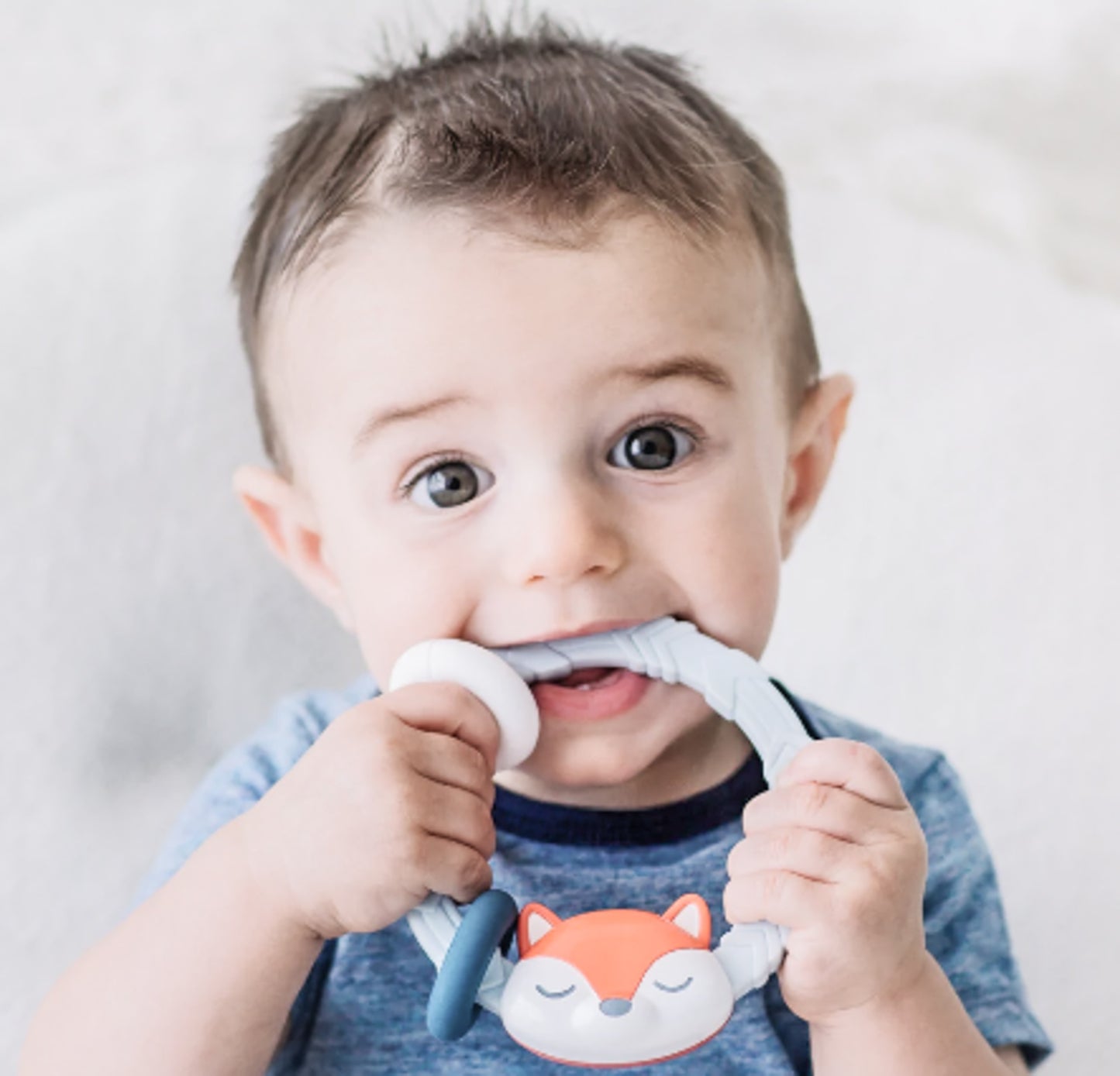 Ritzy Rattle® with Silicone Teething Rings