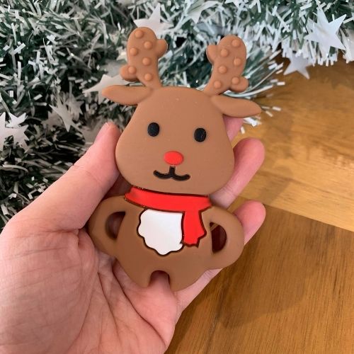 Reindeer Silicone Teether