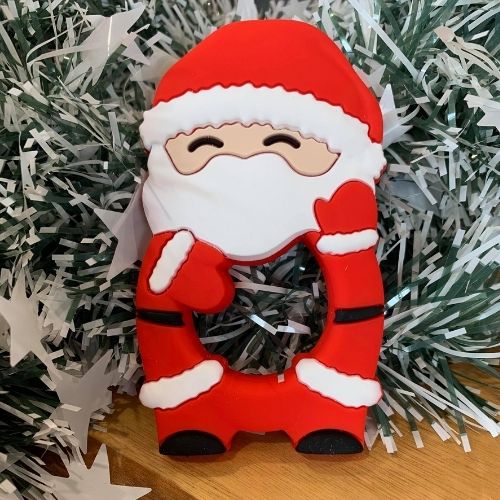 Santa Claus Silicone Teether