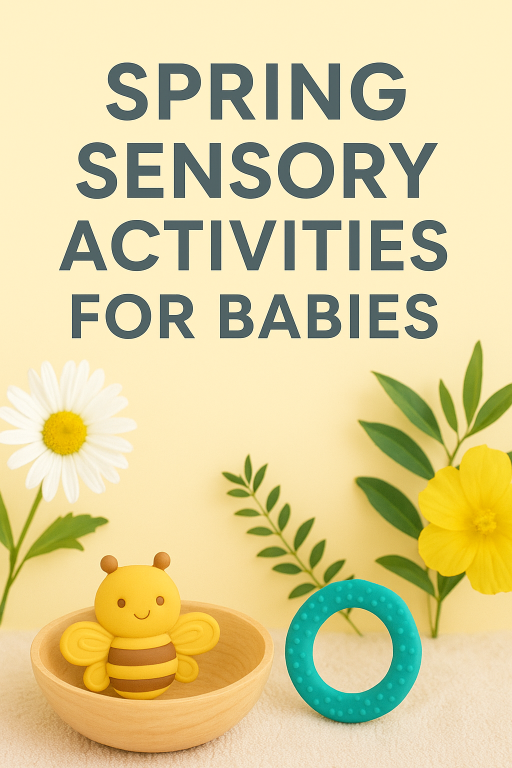 Spring Sensory Activities for Babies | The Teething Co