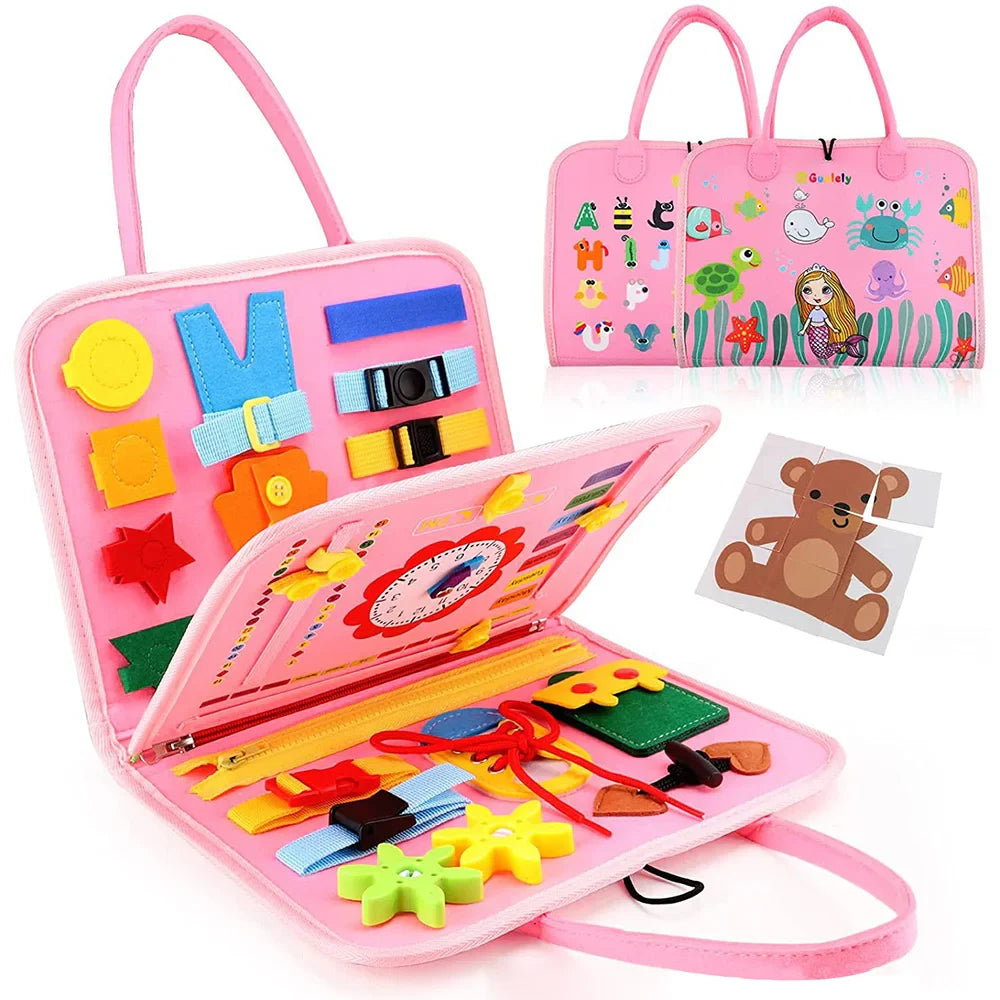 Montessori Busy Boards: Hands-On Learning Through Play