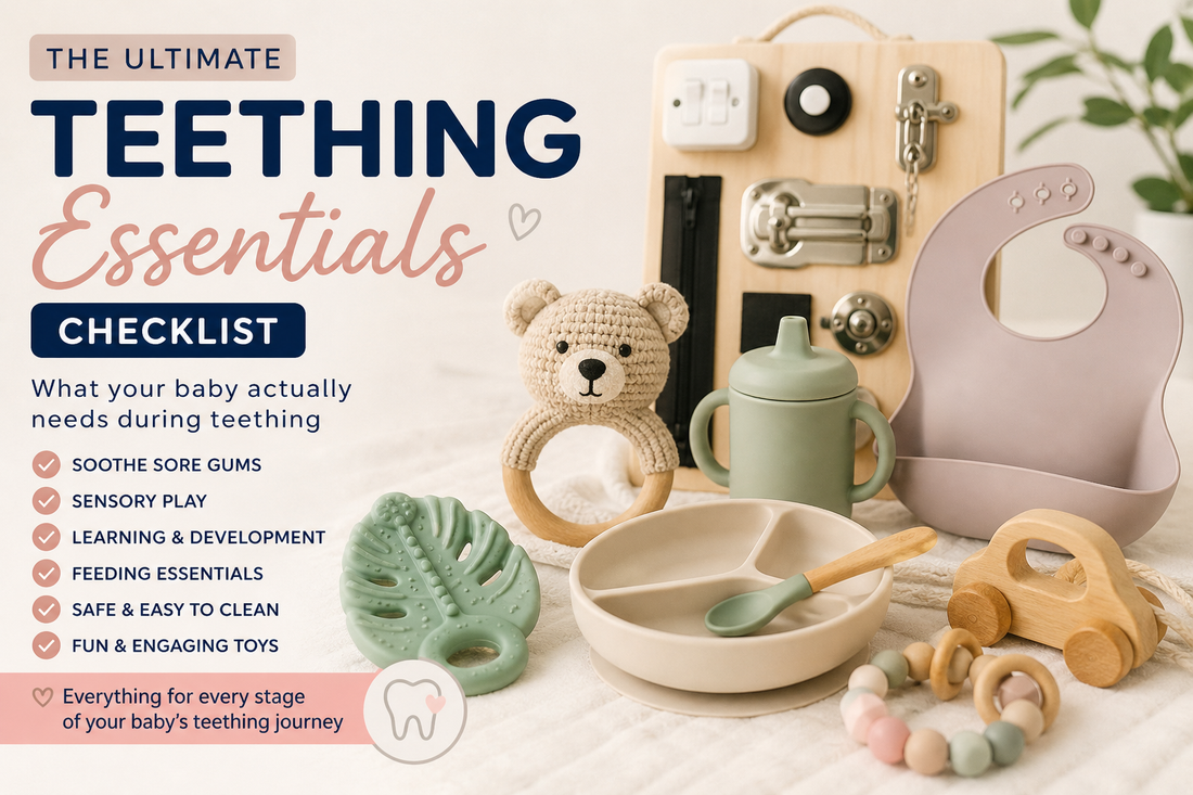 The Ultimate Teething Essentials Checklist: What Your Baby Actually Needs During Teething