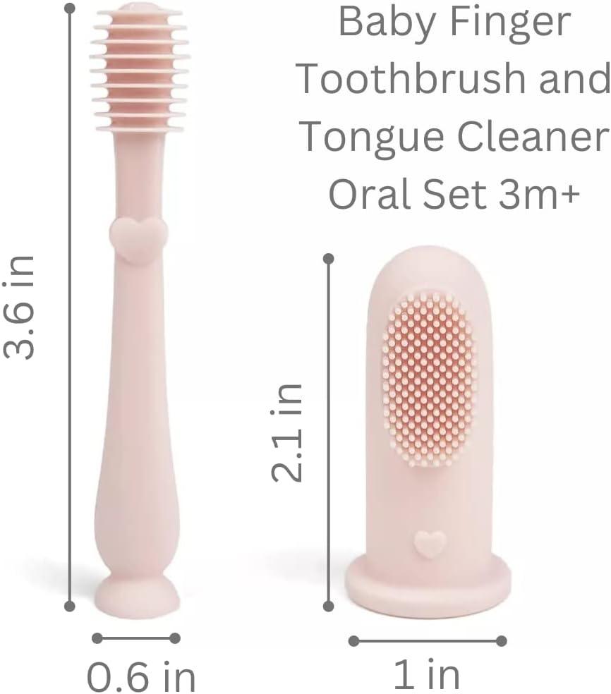 Ali+Oli (2pc) Oral Care Set for Baby 3m+