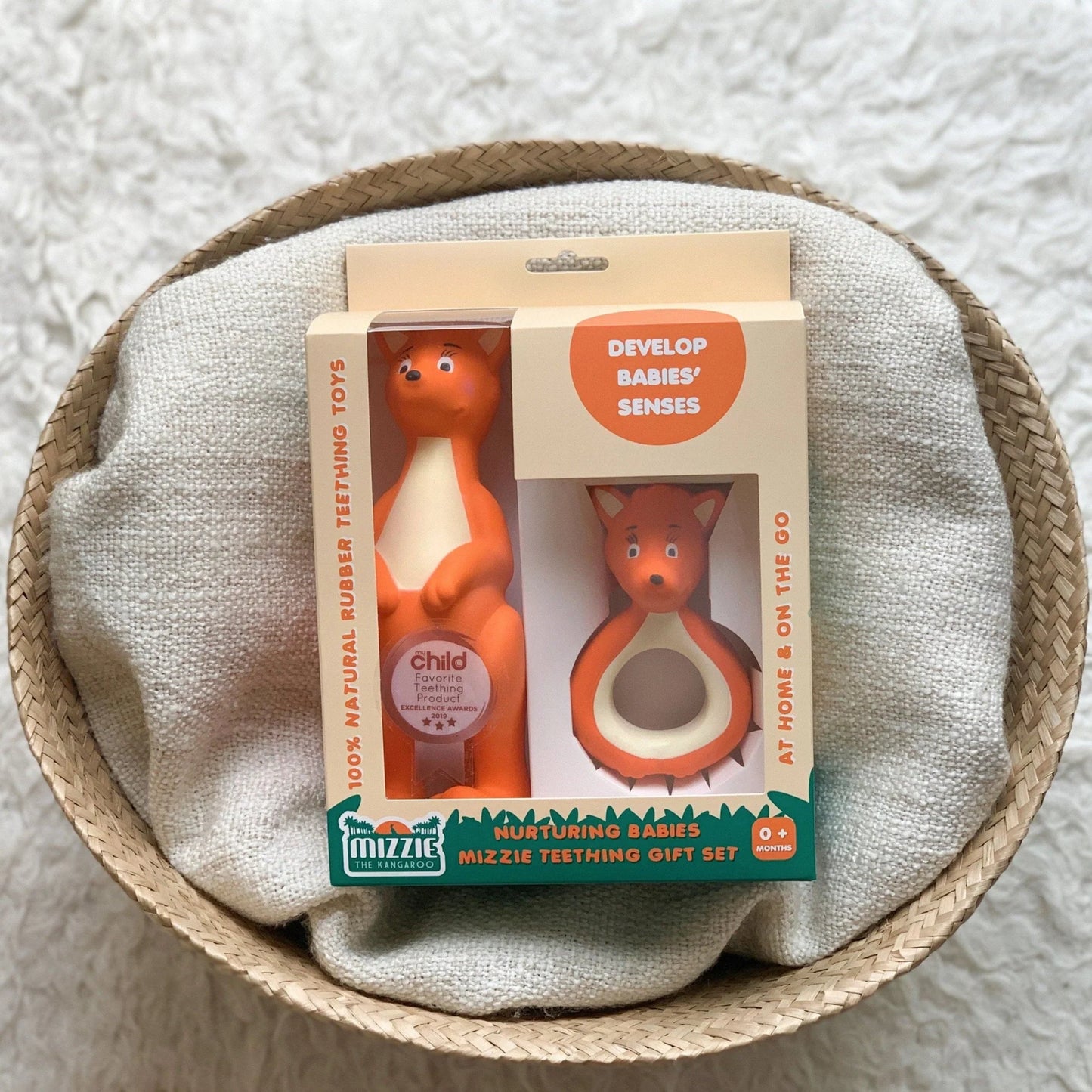 Nurturing Babies Mizzie Teething Gift Set