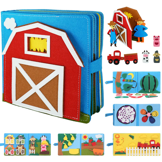 Farm Montessori busy board