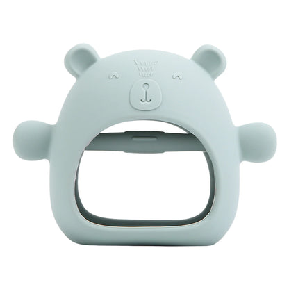 Silicone Bear Teething Mitten