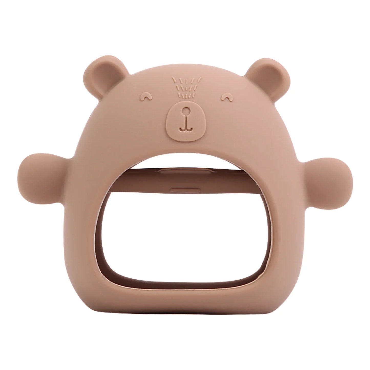 Silicone Bear Teething Mitten