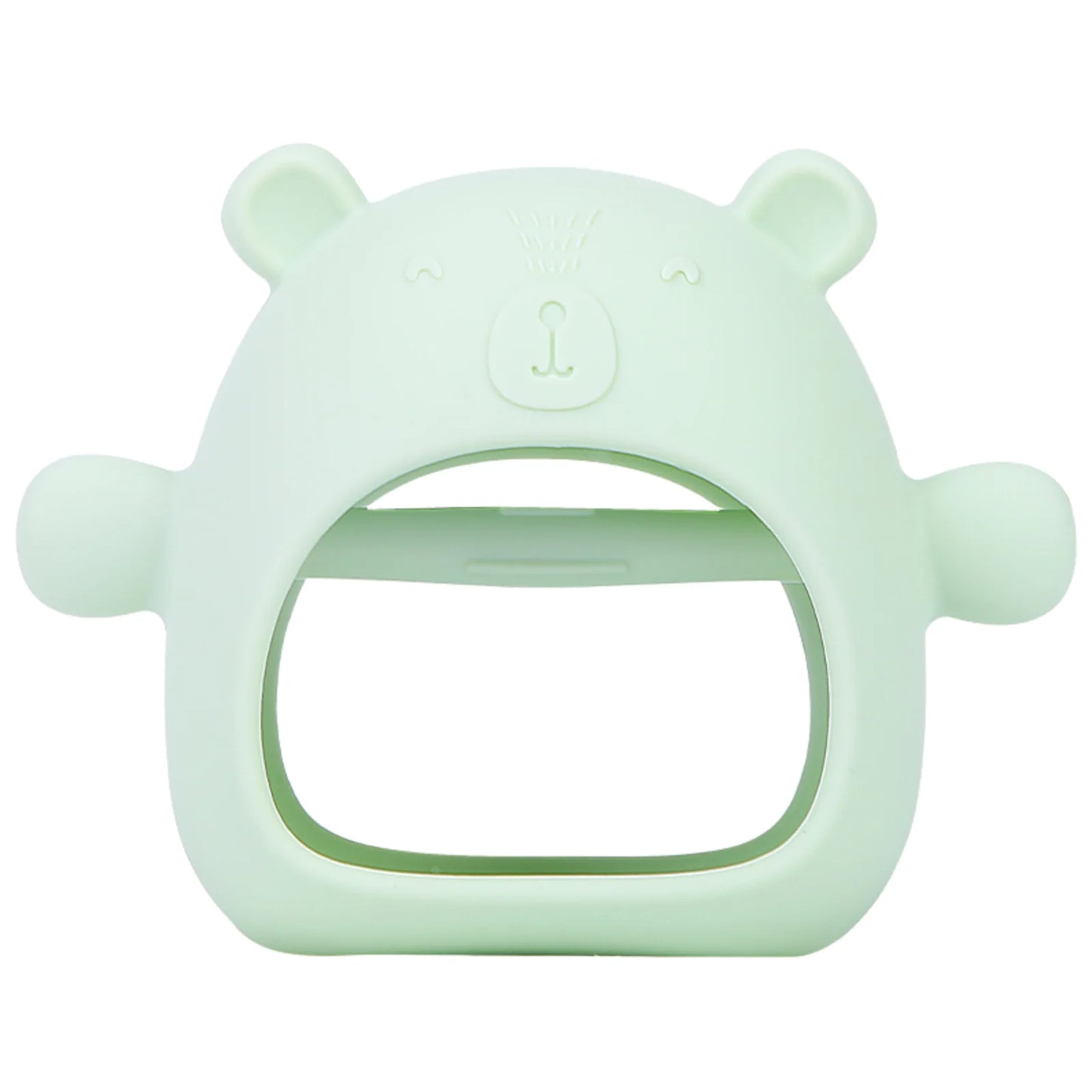 Silicone Bear Teething Mitten