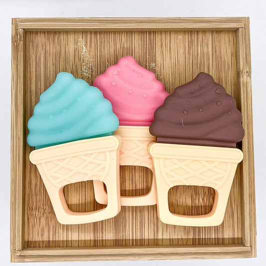 Ice Cream Silicone Teether